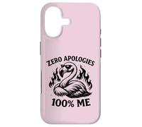 Custodia per iPhone 17 Zero scuse 100 Me Confident Flamingo