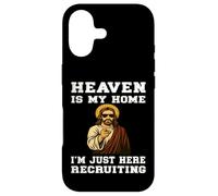 Custodia per iPhone 17 Zio Gesù Cristiano Religioso Gesù Il paradiso è la mia casa