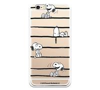 Custodia per iPhone 6-6S Ufficiale Snoopy Snoopy Stripes per proteggere il tuo cellulare. Custodia per Apple in silicone flessibile con licenza ufficiale Peanuts.