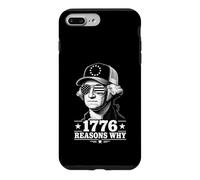 Custodia per iPhone 7 Plus/8 Plus 1776 Motivi per cui divertente 4 luglio George Washington