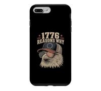 Custodia per iPhone 7 Plus/8 Plus 1776 Motivi per cui Eagle Funny 4 luglio
