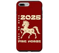 Custodia per iPhone 7 Plus/8 Plus 2026 Lunar Chinese New Year Fire Horse