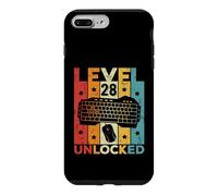 Custodia per iPhone 7 Plus/8 Plus 28° Compleanno Uomo Donna 28 Anni Tastiera Da Gioco