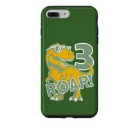 Custodia per iPhone 7 Plus/8 Plus 3 ANNI DINO ROAR DINOSAURIER 3° COMPLEANNO