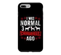 Custodia per iPhone 7 Plus/8 Plus 3 CHIHUAHUAS AGO Divertenti cuccioli di Chias Chi-Chi Cani