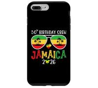 Custodia per iPhone 7 Plus/8 Plus 50th Birthday Crew Jamaica 2026 50 Years Old Bday Party Trip