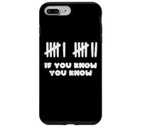 Custodia per iPhone 7 Plus/8 Plus 6 7 Meme divertente 67 Se conosci sei sette ragazzi giovani bambini