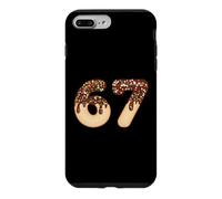 Custodia per iPhone 7 Plus/8 Plus 67 Meme al cioccolato gelato 67 Sei sette 6 7