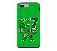 Custodia per iPhone 7 Plus/8 Plus 7 ANNI DINO COMPLEANNO BIMBO DINOSAURIER 7° COMPLEANNO