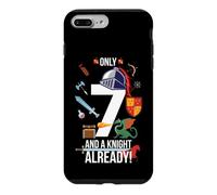 Custodia per iPhone 7 Plus/8 Plus 7 ° compleanno ragazzo "Solo 7 e un cavaliere già"