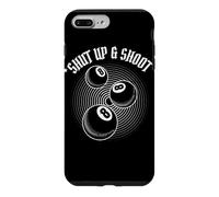 Custodia per iPhone 7 Plus/8 Plus 8 Ball Pool Player Shut Up and Shoot Billiards Gift