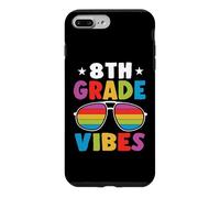 Custodia per iPhone 7 Plus/8 Plus 8th Grade Back To School Sunglasses Vibes Retro First Day