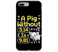 Custodia per iPhone 7 Plus/8 Plus A Pig Without 3.14 Is 9.81 fisica matematica