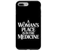 Custodia per iPhone 7 Plus/8 Plus A Woman's Place Is In The Medicine Nurse Doctor -