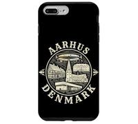 Custodia per iPhone 7 Plus/8 Plus Aarhus Danimarca Viaggio Souvenir Città Regalo