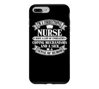 Custodia per iPhone 7 Plus/8 Plus Abbigliamento da infermiera correttivo - Design divertente per infermieri