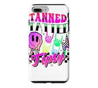 Custodia per iPhone 7 Plus/8 Plus Abbronzato tatuato brillo vacanze estive citazione divertente