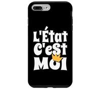 Custodia per iPhone 7 Plus/8 Plus Absolute Power - Citazione francese L'Etat C'est Moi
