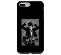 Custodia per iPhone 7 Plus/8 Plus AC DC Rock Icon - Chitarra in bianco e nero