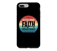 Custodia per iPhone 7 Plus/8 Plus Active Faith Can Move Mountains Christian Men Women Kids