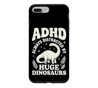 Custodia per iPhone 7 Plus/8 Plus ADHD Always Distracted By Huge Dinosaurs
