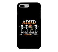 Custodia per iPhone 7 Plus/8 Plus ADHD It's Not Disability It's A Different Ability Skeleton