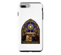 Custodia per iPhone 7 Plus/8 Plus Adorazione eucaristica Cattedrale gotica Mosaico Opera d'arte