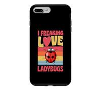 Custodia per iPhone 7 Plus/8 Plus Adoro le coccinelle