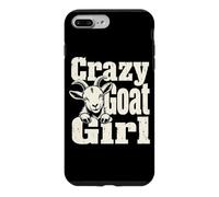 Custodia per iPhone 7 Plus/8 Plus Afflitto Capra Mamma Fattoria Amante Animali Pazzo Capra Ragazza
