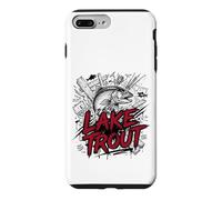 Custodia per iPhone 7 Plus/8 Plus Aggressivo Lago Trota Grande pesca Laghi Deep Strike