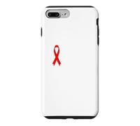 Custodia per iPhone 7 Plus/8 Plus Aids Hiv Fighter Aids Warrior Red Ribbon - Giornata mondiale degli aiuti