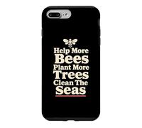 Custodia per iPhone 7 Plus/8 Plus Aiuta più api a piantare più alberi a pulire i mari Natura