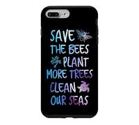 Custodia per iPhone 7 Plus/8 Plus Aiuta più api a piantare più alberi a pulire i nostri mari terra