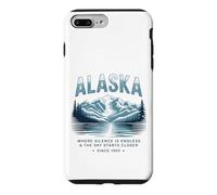 Custodia per iPhone 7 Plus/8 Plus Alaska Dove il Silenzio è Infinito e il Cielo è Più Vicino