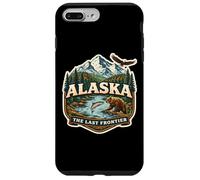 Custodia per iPhone 7 Plus/8 Plus Alaska The Last Frontier Souvenir Memorabilia Orgoglioso Alaska