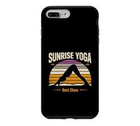 Custodia per iPhone 7 Plus/8 Plus Alba Yoga Best Class Retro Mattina Allenamento