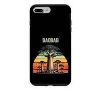 Custodia per iPhone 7 Plus/8 Plus Albero di Baobab africano Madagascar Albero della Vita