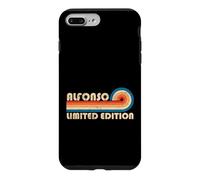 Custodia per iPhone 7 Plus/8 Plus ALFONSO Retro 70s 80s Sunset Stripe