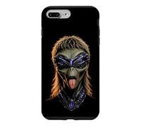 Custodia per iPhone 7 Plus/8 Plus Alien Mullet Extraterrestre Partito Rocker Sci-Fi Umorismo