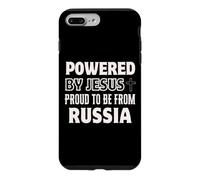 Custodia per iPhone 7 Plus/8 Plus Alimentato da Gesù Orgoglioso di essere dalla Russia Christian Faith