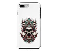 Custodia per iPhone 7 Plus/8 Plus All Seeing Eye Teschi Occhio Occulto Mistico Horror Arte Visionaria