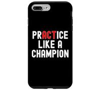 Custodia per iPhone 7 Plus/8 Plus Allenati come un campione Tee Sports Athletics Team Player