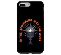 Custodia per iPhone 7 Plus/8 Plus All'inizio era la parola Challice Design