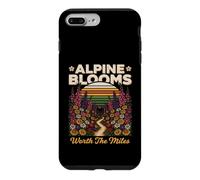 Custodia per iPhone 7 Plus/8 Plus Alpine Blooms Worth The Miles Escursionismo Natura