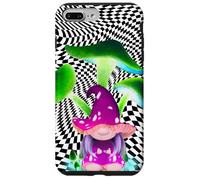 Custodia per iPhone 7 Plus/8 Plus Alt Gnome Scacchiera Fungo Art