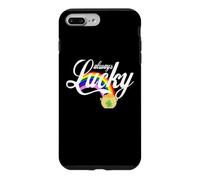 Custodia per iPhone 7 Plus/8 Plus Always Lucky - Barattolo di monete con arcobaleno