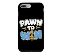 Custodia per iPhone 7 Plus/8 Plus Amante dell'umorismo degli scacchi divertente scacco matto e pedina scherzi appassionato