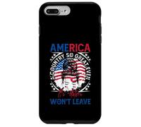 Custodia per iPhone 7 Plus/8 Plus America Un paese così grande che anche i suoi H ters non lasceranno la bandiera