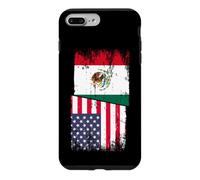 Custodia per iPhone 7 Plus/8 Plus American Citizen Mexican Root Illustration Graphic Designs