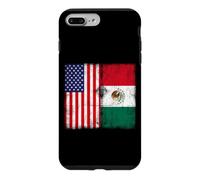 Custodia per iPhone 7 Plus/8 Plus American Citizen Mexican Root Illustration Graphic Designs